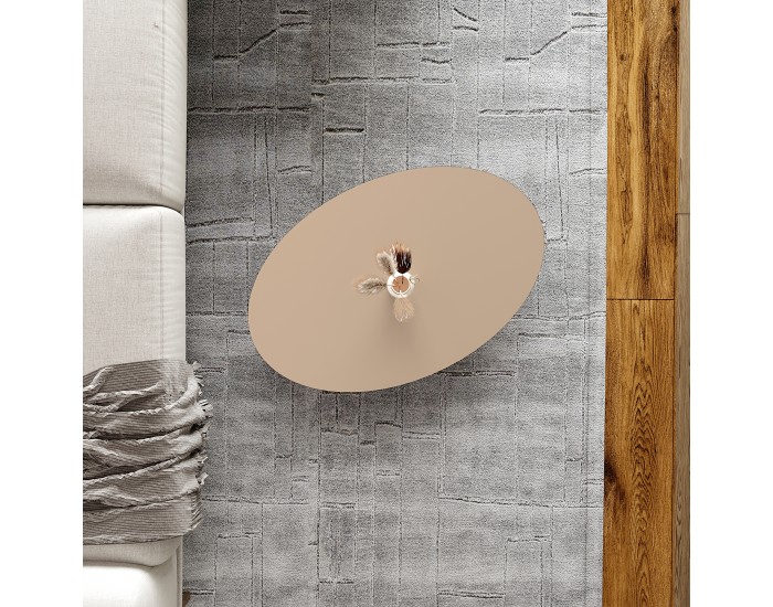 Маса за кафе Højreby 70x44x43 cm Cappuccino []