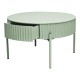 Маса за кафе Rill с чекмедже 36xØ60 см ментово зелено []