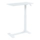 Маса за лаптоп с регулируема височина Klirg 66-92x68x36 cm Бяла []
