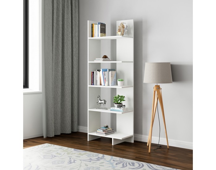 Vireftere библиотека 176x62x29 см бяла []