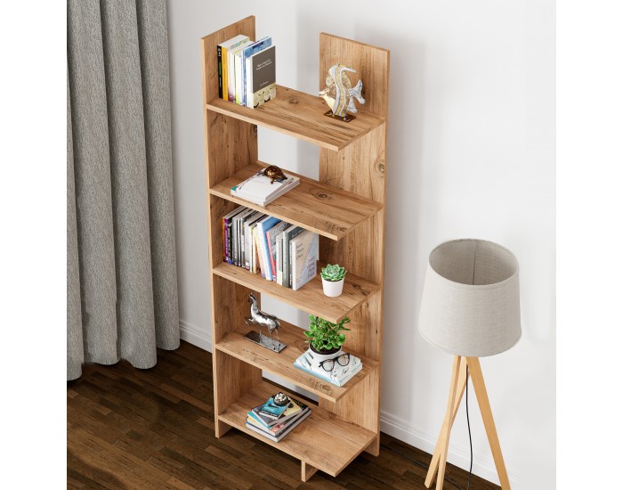 Библиотека Vireftere 176x62x29 cm вид дърво []