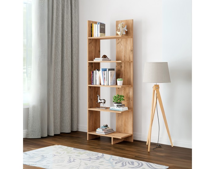 Библиотека Vireftere 176x62x29 cm вид дърво []