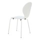 Комплект трапезарни столове Etne 4 бели []