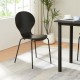 Комплект трапезарни столове Etne 4 черни []