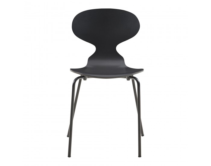 Комплект трапезарни столове Kil от 4 черни []