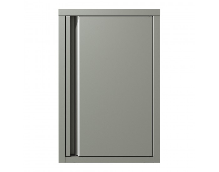 Стенен шкаф Burlöv 50x33x35 см стоманено сив []