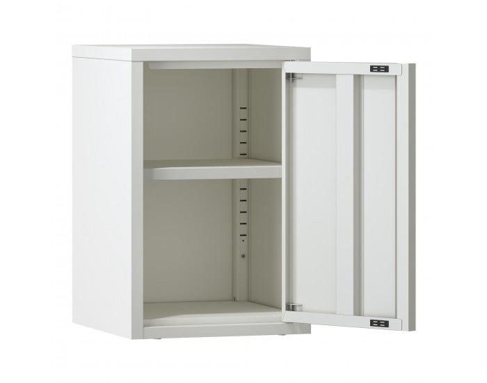 Стенен шкаф Burlöv 50x33x35 см стомана бял []