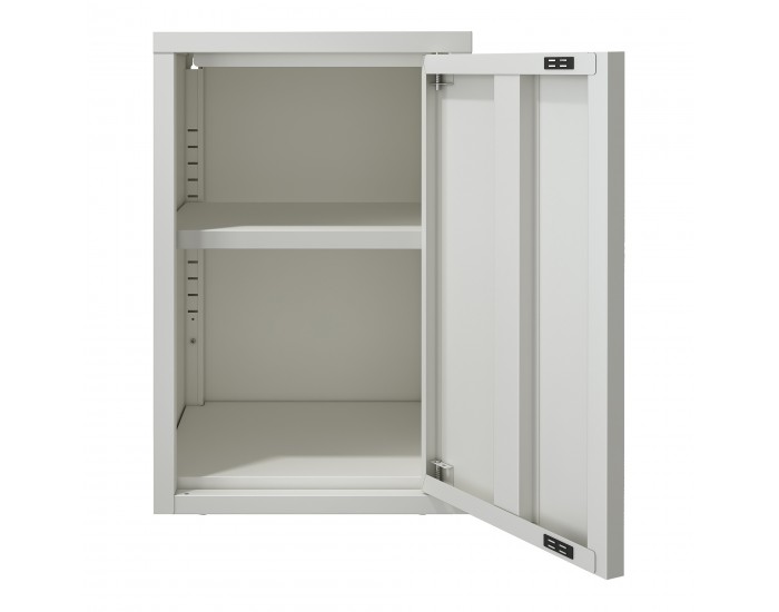 Стенен шкаф Burlöv 50x33x35 см стомана бял []