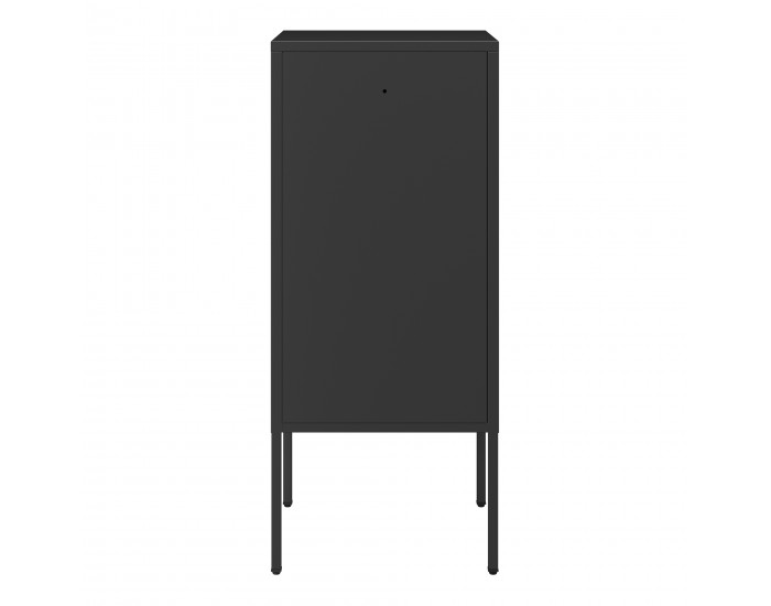 Нощно шкафче Hausjärvi комплект от 2 дръжки за врата дясна и лява черна []