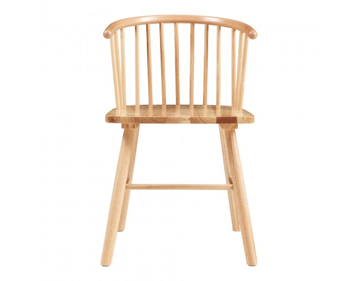 Трапезен стол Stami, 2 бр., естествено дърво []