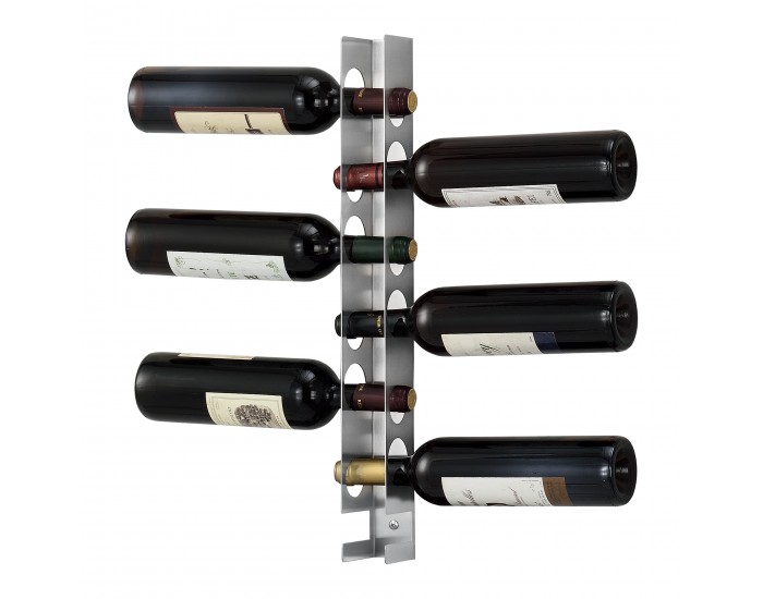 Поставка за вино Pfalz 55x5x7 см за 6 бутилки неръждаема стомана