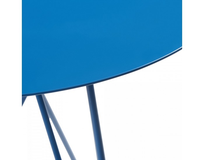 Помощна маса Nopimi 45xØ43 см синьо, мат []