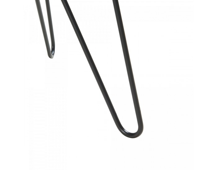 Помощна маса Nopimi 45xØ43 см черна, мат []