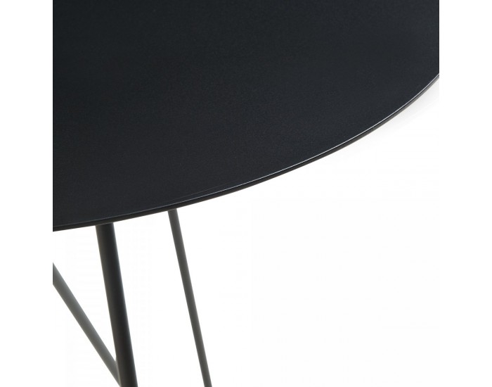 Помощна маса Nopimi 45xØ43 см черна, мат []