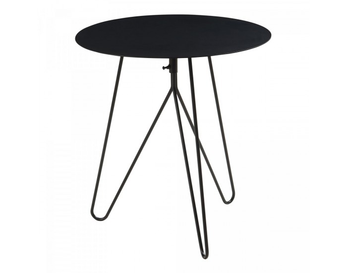 Помощна маса Nopimi 45xØ43 см черна, мат []