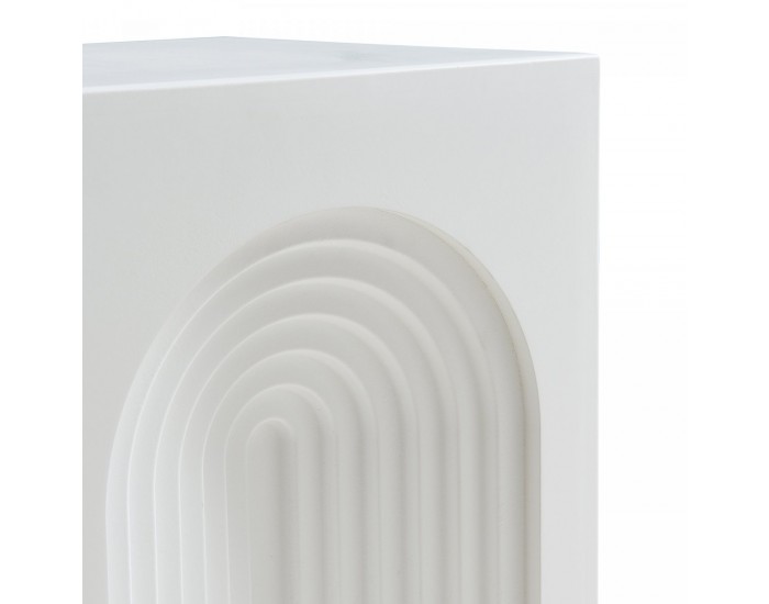 Помощна маса Elverumn 45x35x35 см бяла, мат []