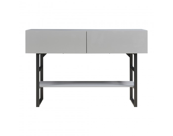 Конзолна маса Varberg 75x120x30 см светло сива []