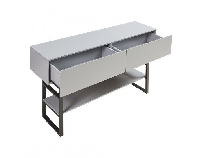 Конзолна маса Varberg 75x120x30 см светло сива []