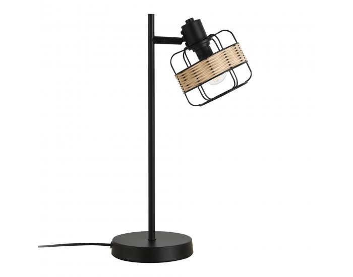 Настолна лампа Shields Black / Beige []