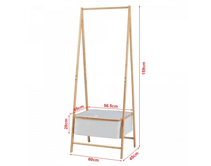 Бамбукова закачалка за палто Iitti []