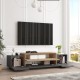 ТВ маса Firås 160x38x39 см дъб/антрацит []
