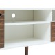Шкаф за телевизор Vare 165x40x66 см бяло/орех []