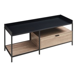 ТВ маса Belana 120x40x54 см черен/изглед дъб [] - Sonata G