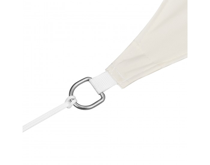 Правоъгълно слънчево платно 250х500 см пясъчен цвят