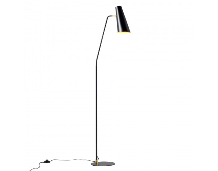 Подова лампа Norwich регулируема черна []