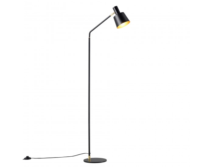 Регулируема черна подова лампа Bristol []