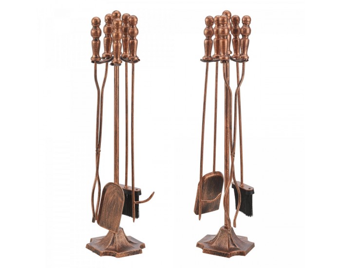 Инструменти за камина Dovre Комплект камина от 5 части бронз []