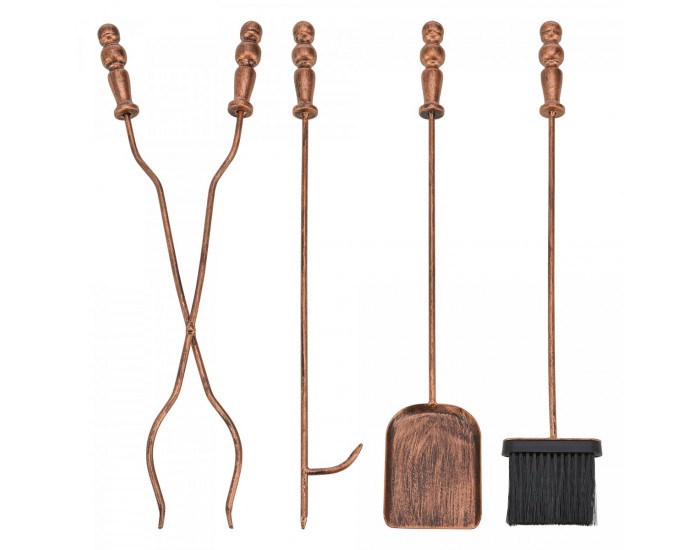 Инструменти за камина Dovre Комплект камина от 5 части бронз []