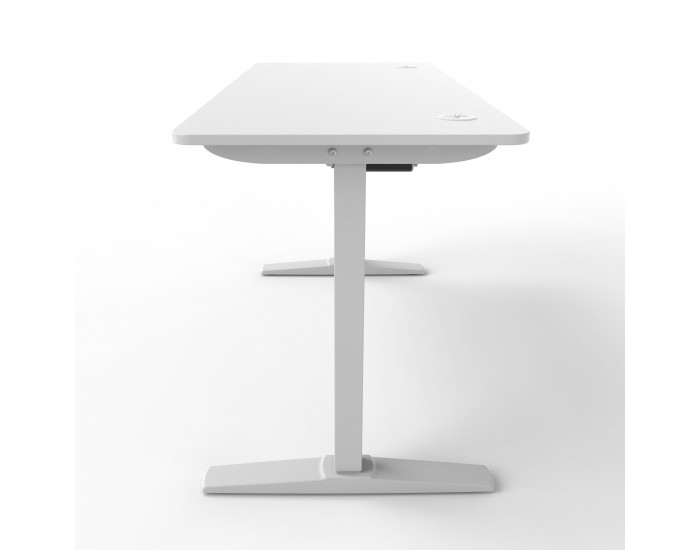 Маса с регулируема височина Kento 140x60cm Бяла []