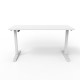 Маса с регулируема височина Kento 140x60cm Бяла []