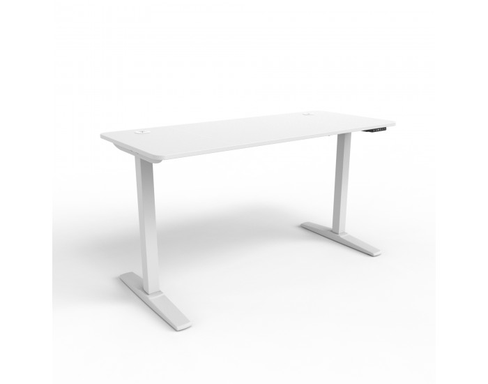 Маса с регулируема височина Kento 140x60cm Бяла []