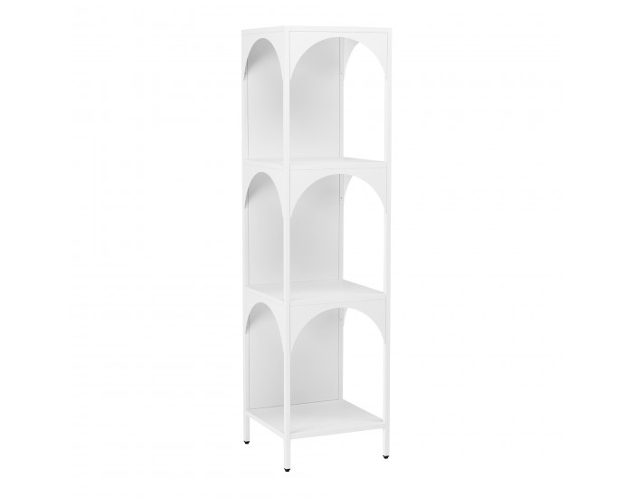 Стоящ рафт Akaa 133x35x35см бял []