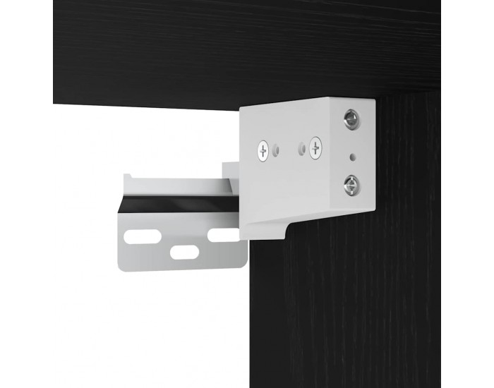 Sonata H Комплект мебели за баня от 4 части Черен дъб Инженерна дървесина