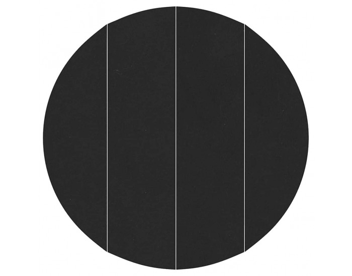 Sonata H Дъно за басейн, черно, Ø 428 см, невътен текстил, кръгло.