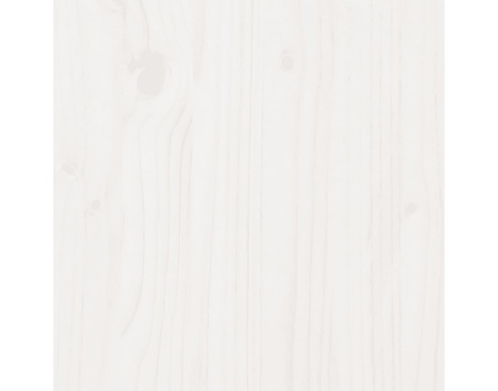 Sonata H Покрив за детско легло, бял, 188x82x113 см, бор масив