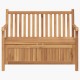 Sonata H Градинска Пейка за Съхранение Кафяво 114 x 60 x 90 см