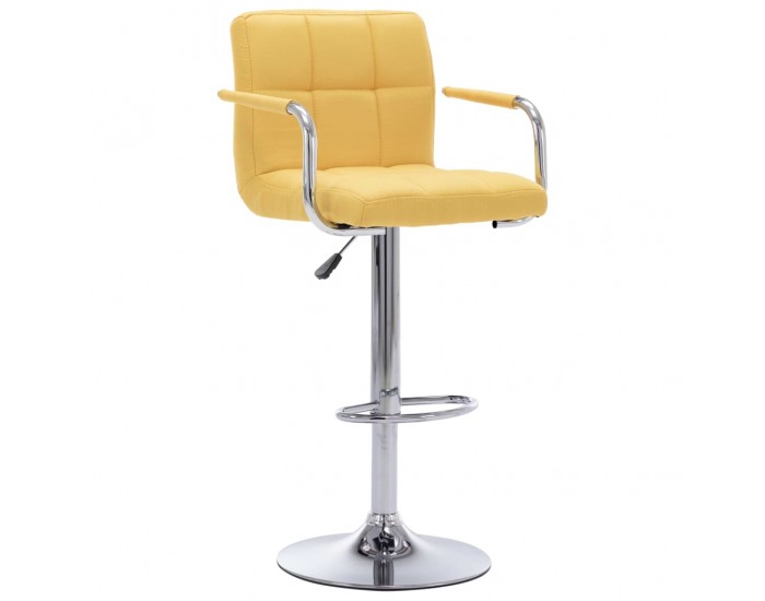 Sonata H Бар стол, жълт, текстил