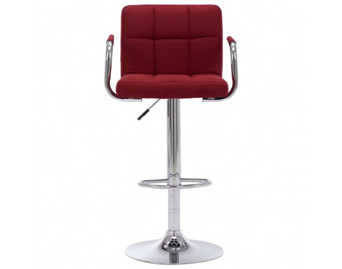 Sonata H Бар столове, 2 бр, виненочервени, текстил