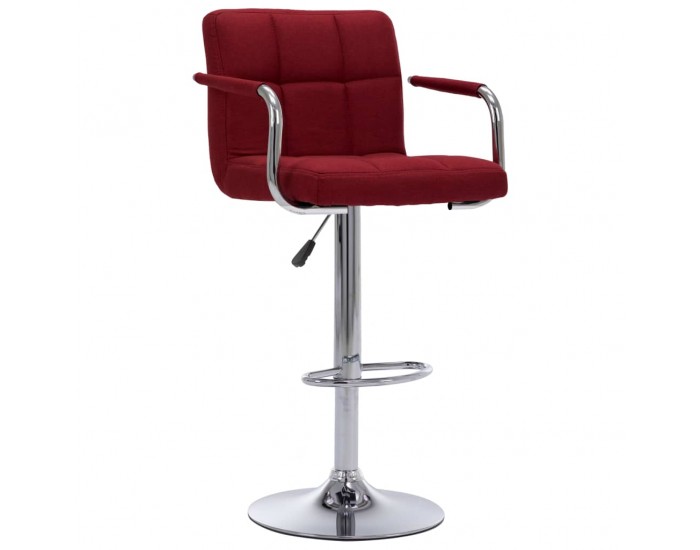 Sonata H Бар столове, 2 бр, виненочервени, текстил