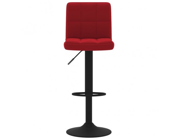 Sonata H Бар табуретка, виненочервена, кадифе