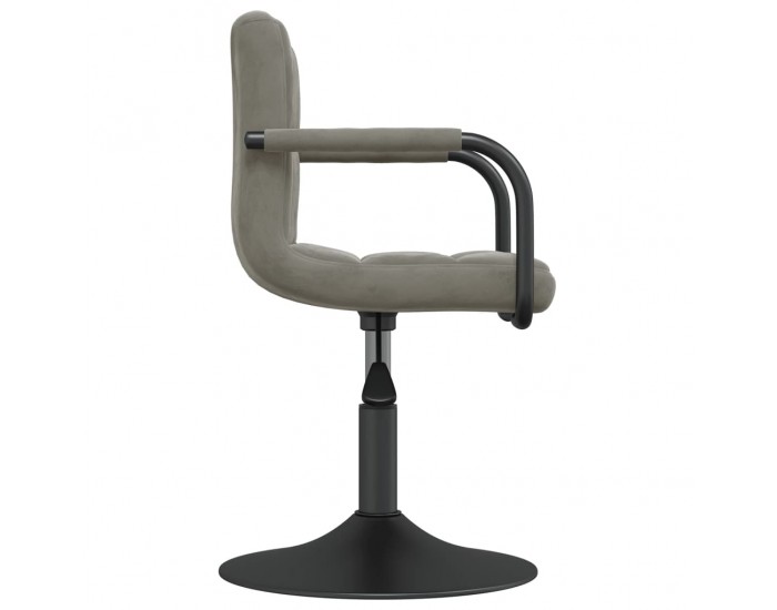 Sonata H Бар табуретка, светлосива, кадифе Sonata H Бар табуретка, светлосива, кадифе