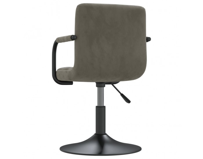 Sonata H Бар табуретка, светлосива, кадифе Sonata H Бар табуретка, светлосива, кадифе