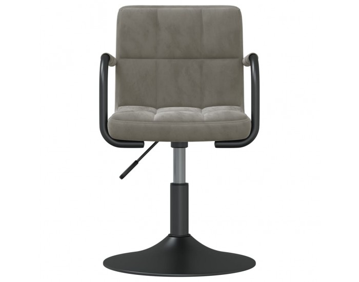 Sonata H Бар табуретка, светлосива, кадифе Sonata H Бар табуретка, светлосива, кадифе