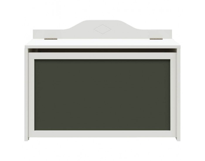 Sonata H Кутия за играчки Бяло 73 x 33 x 55 см Инженерно дърво