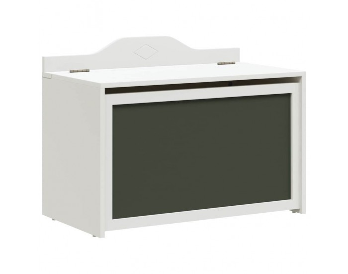 Sonata H Кутия за играчки Бяло 73 x 33 x 55 см Инженерно дърво
