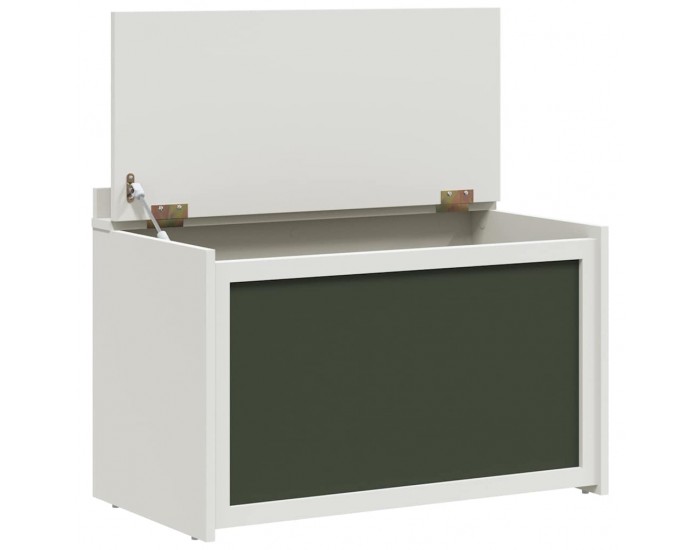 Sonata H Кутия за играчки Бяло 73 x 33 x 55 см Инженерно дърво
